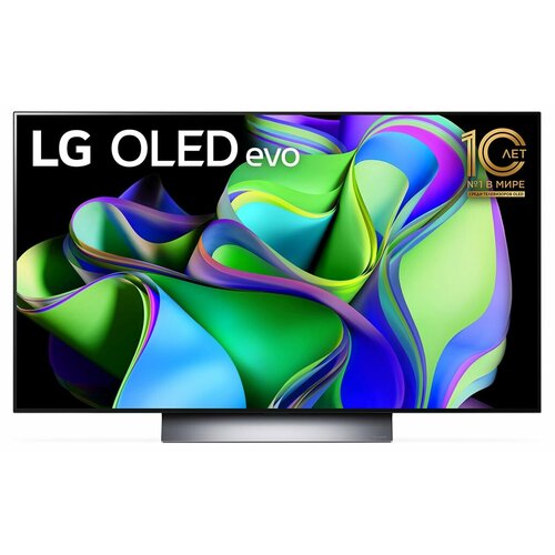 Телевизор LG OLED48C3RLA 48 3840x2160 120Гц OLED48C3RLA 40Вт Wi-Fi Поддержка SMART TV Разъем CI Цифровой тюнер 16982700₽