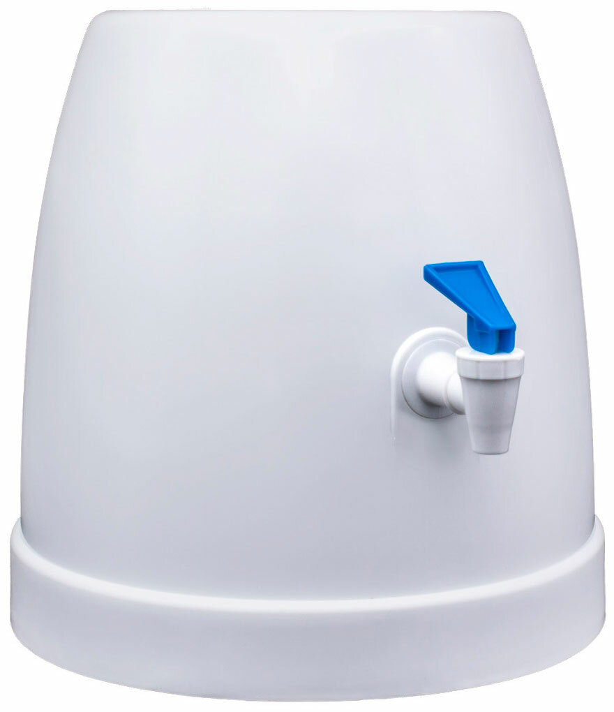 Кулер для воды Aqua Work Y-MMJ, белый, мини, водораздатчик, без нагрева и охлаждения (21077)