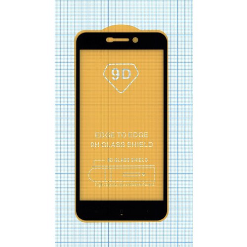 Защитное стекло Полное покрытие для Xiaomi Redmi 4A черное защитное стекло полное покрытие для xiaomi redmi 5 plus черное