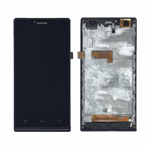Модуль (матрица + тачскрин) для DNS S4509 черный c рамкой