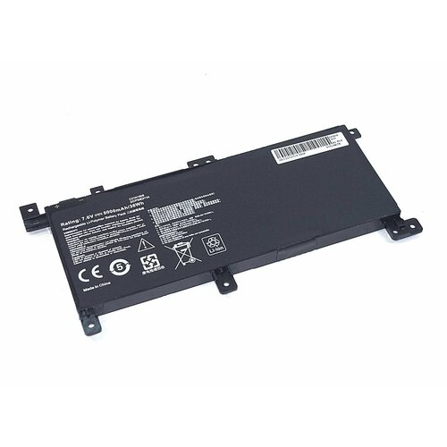 аккумулятор для ноутбука asus x455 x455 2s1p 7 6v 37wh oem черная Аккумулятор для ноутбука Asus FL5900U (C21N1509-2S1P) 7.6V 38Wh OEM черная