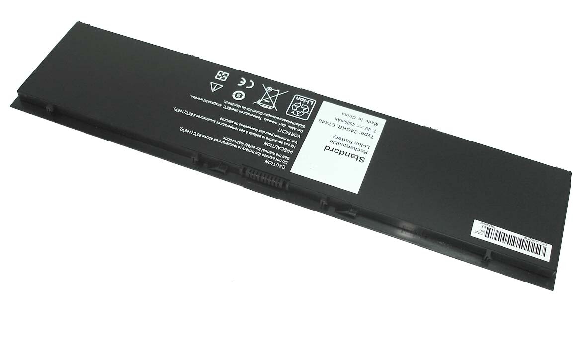 Аккумулятор для ноутбука Dell Latitude E7440 7.4V 4500mAh 34GKR OEM