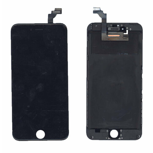 Модуль (матрица + тачскрин) для Apple iPhone 6 Plus черный дисплейный модуль для iphone 6 plus черный premium