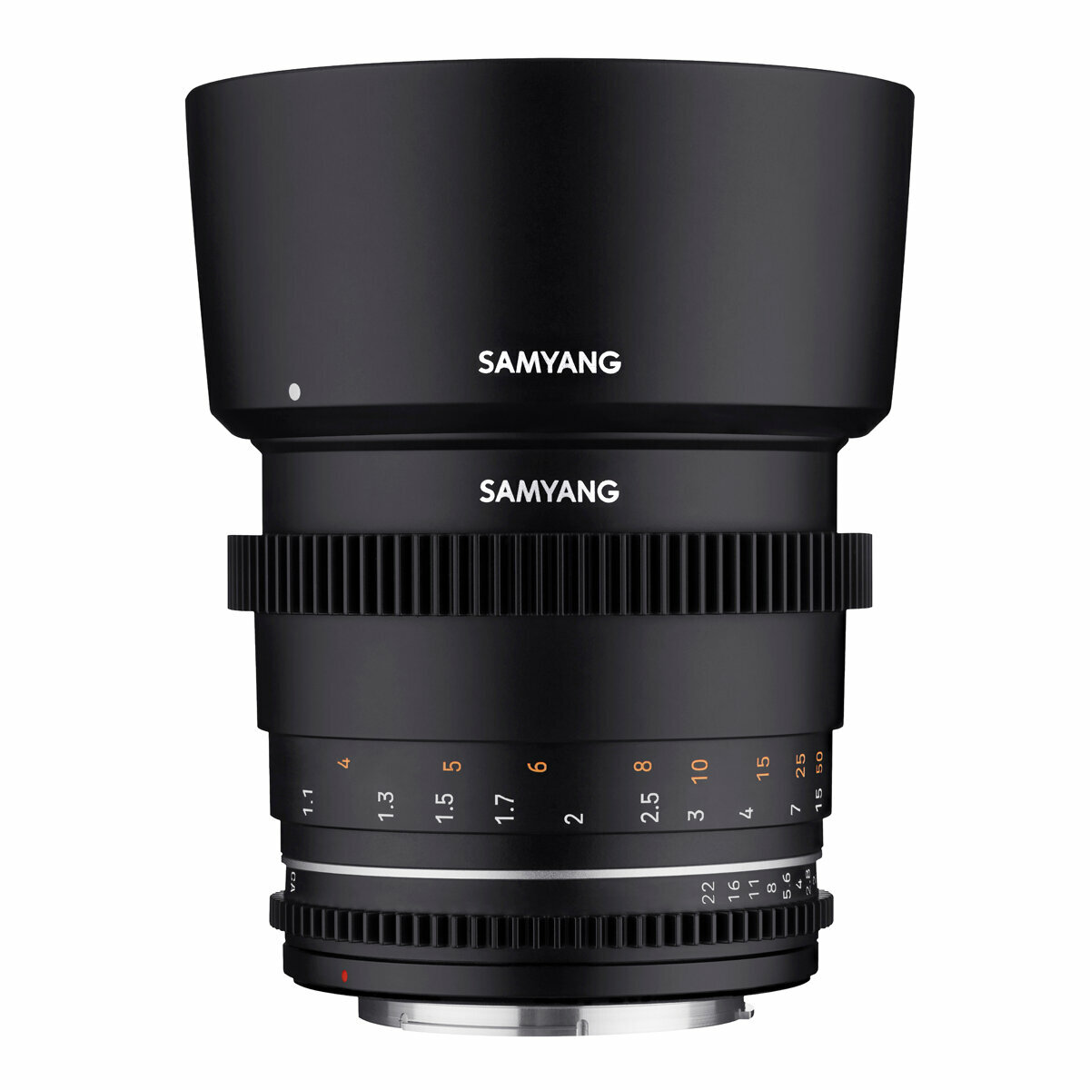 Samyang 85mm T1.5 VDSLR MK2 MFT