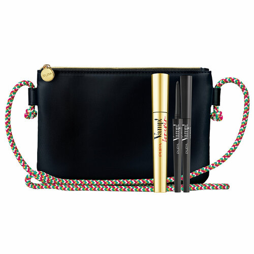 PUPA Набор Тушь для ресниц VAMP FOREVER карандаш для глаз VAMP EYE PENCIL сумочка 2480₽