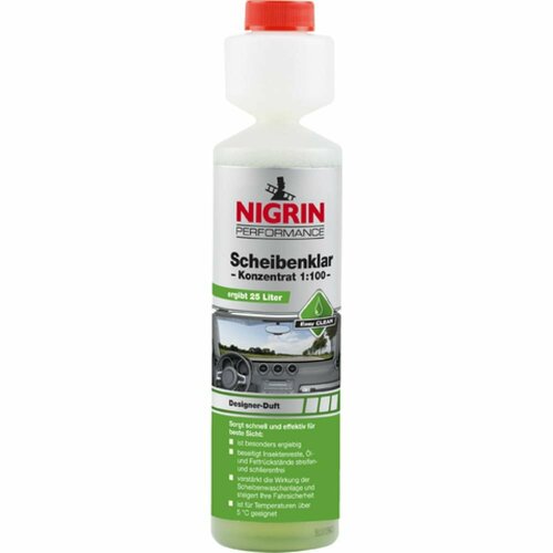 NIGRIN Концентрат стеклоомывающей жидкость NANO 1к100 74131