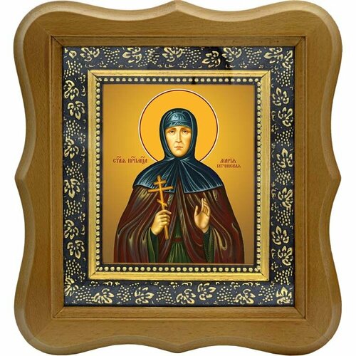 Мария (Лелянова), Гатчинская, монахиня, преподобномученица. Икона на холсте.
