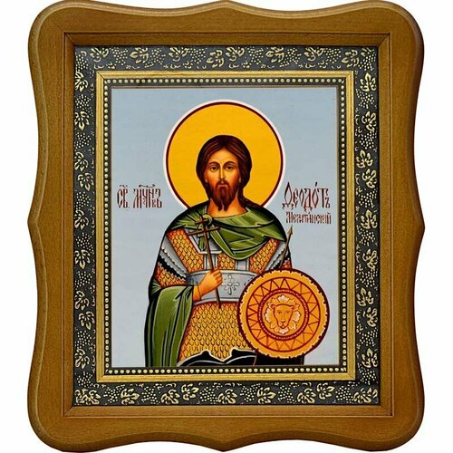 вирче д чудеса исцеления архангела рафаила Богдан (Феодот) Мелитинский мученик. Икона на холсте.