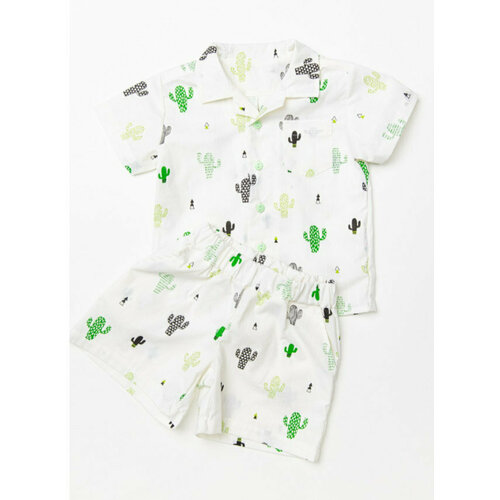 Комплект одежды  Зайка, размер 92, белый