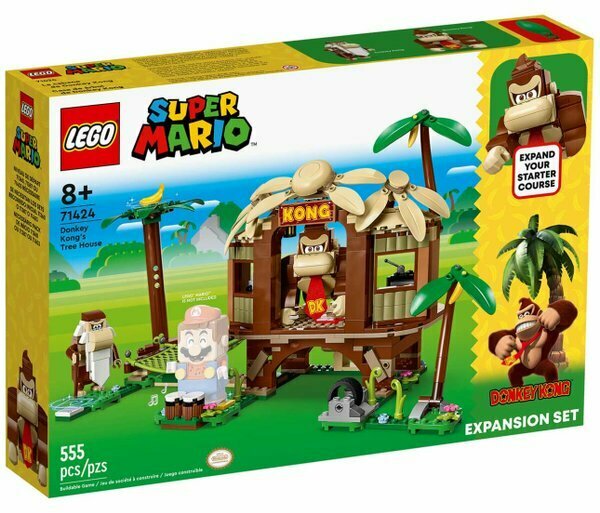 Конструктор LEGO Super Mario 71424 Дом на дереве Донки Конга