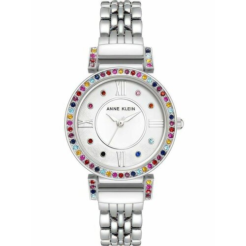 фото Наручные часы anne klein наручные часы anne klein 2929rbsv, серебряный