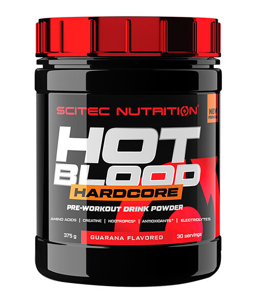 Hot Blood Hardcore Scitec Nutrition (Тропические фрукты)