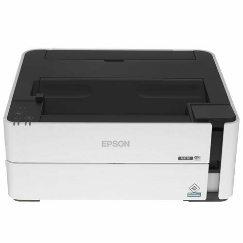 Принтер струйный Epson M1170, ч/б, A4, серый/черный