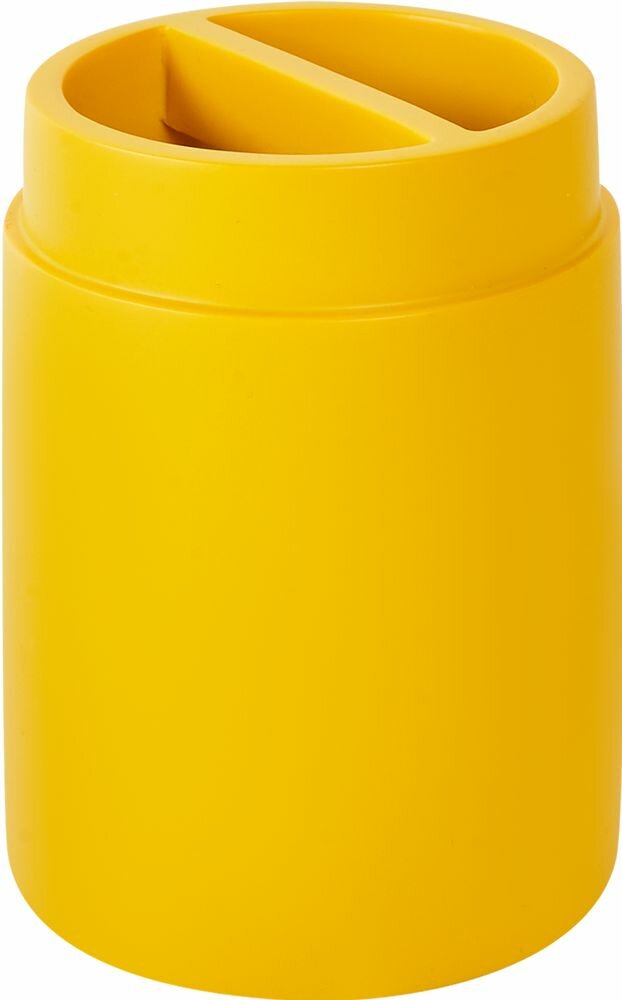 фото Стакан для зубных щеток Vidage Lemon полирезин цвет золотистый