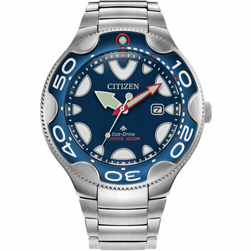 Наручные часы CITIZEN BN0231-52L, серебряный, синий