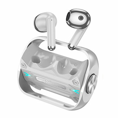 Наушники EW55 HOCO беспроводные наушники серебро 2468₽