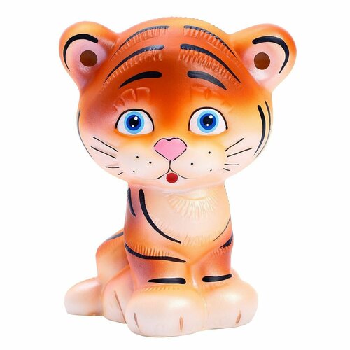 Резиновая игрушка для ванной Тигр