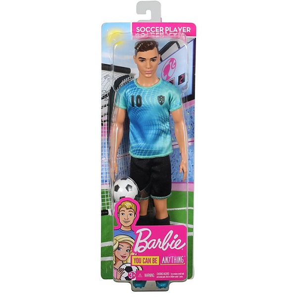Barbie Кукла Кен карьера Футболист, FXP02