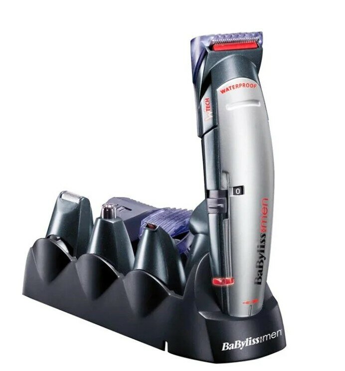 Набор для стрижки BaByliss E837E, серебристый