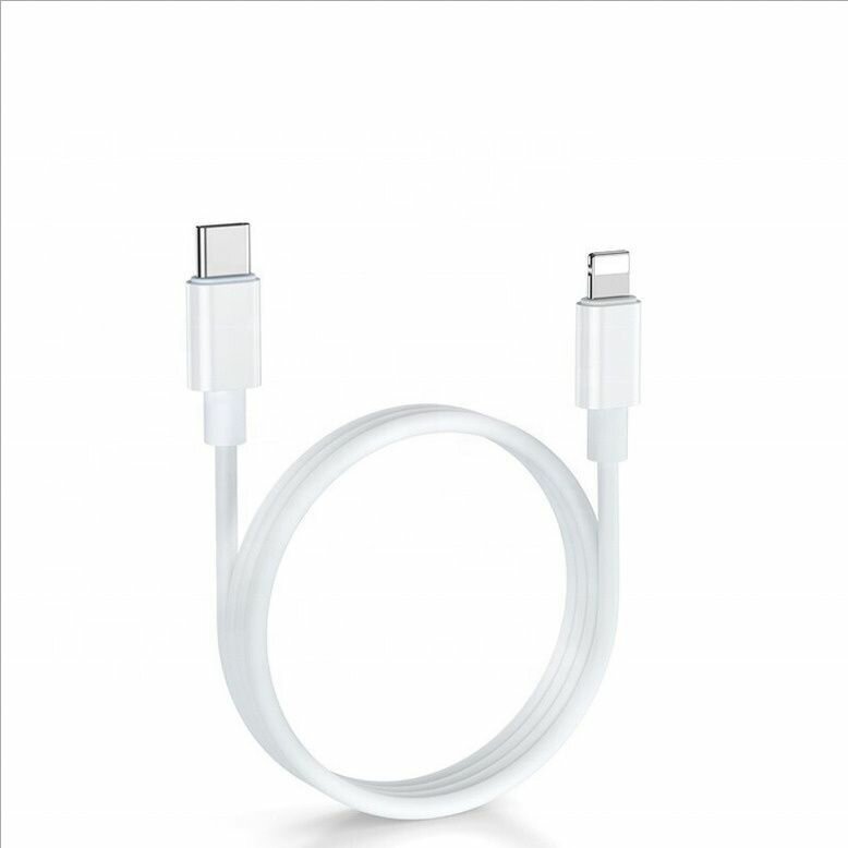 Кабель для iPhone и iPad, Type-C на Lightning, 20W, 1 метр