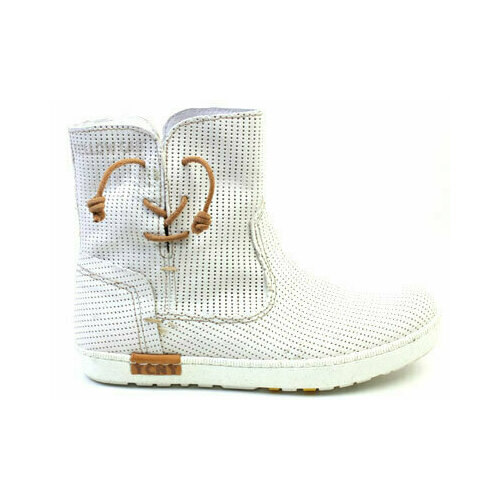 фото Полусапоги yellow cab, размер 40, белый