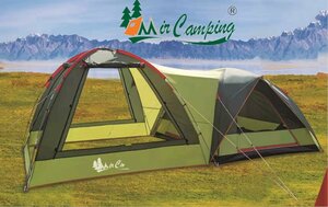 ART1005-4 4-Х местная палатка С большим тамбуром