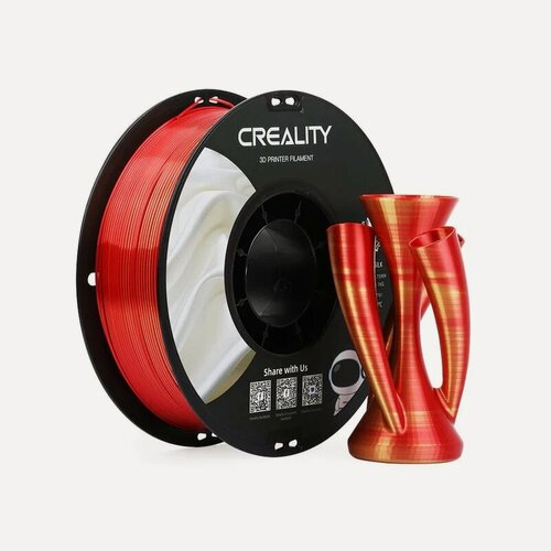 Изображение товара Филамент Creality CR-Silk 1.75мм. Красное золото (Golden red) 1 кг.