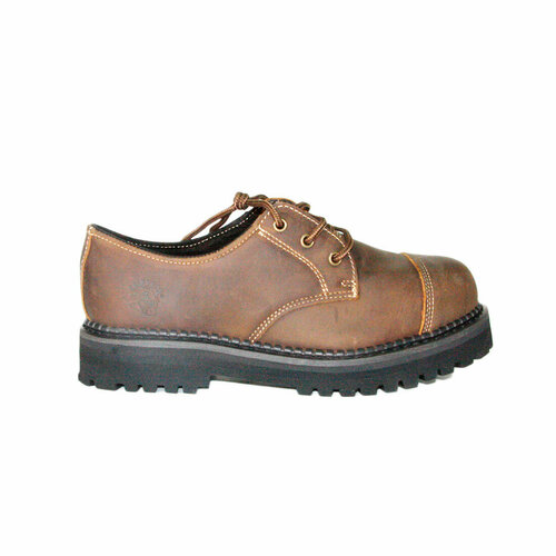 фото Полуботинки grinders, размер 45, коричневый