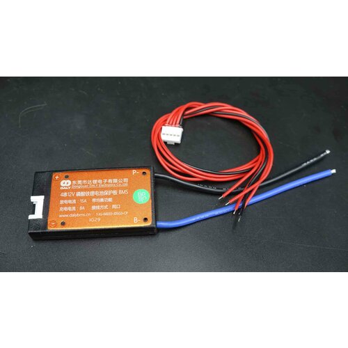 4S Плата защиты BMS DALY lifepo4 250A Водозащищенная, общий порт заряда-разряда