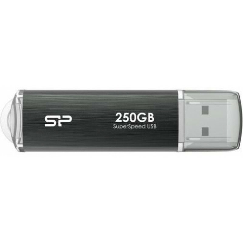 Флешка Silicon Power Marvel Extreme M80 SP250GBUF3M80V1GHH 256ГБ USB3.2 черный - фото №2