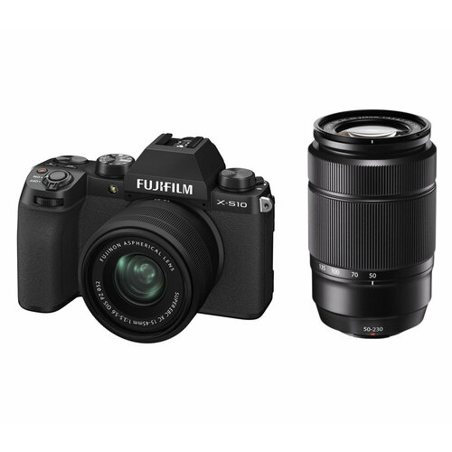 Беззеркальный фотоаппарат Fujifilm X-S10 Kit XC15-45mm XC50-230mm 16999000₽