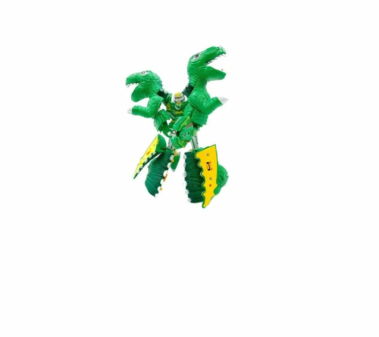 Трансформер 2 в 1 робот-динозавр - зеленый