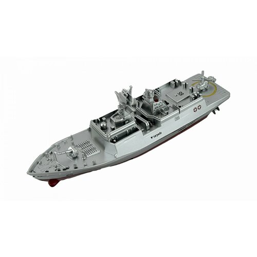 Катер фрегат на радиоуправлении Frigate (2.4G, 14см) - 3318-GREY