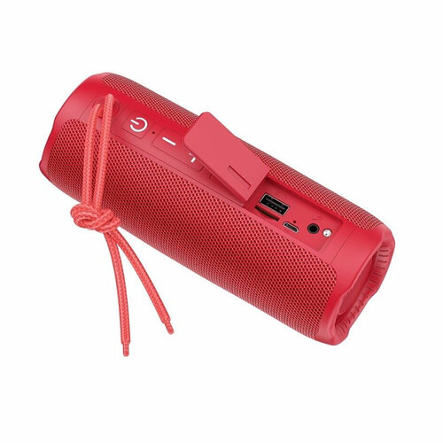 Колонка портативная HOCO, HC16, Vocal Sports, Bluetooth, цвет: красный