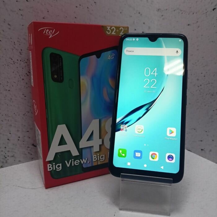 Смартфон Itel A48 2/32 Фиолетовый