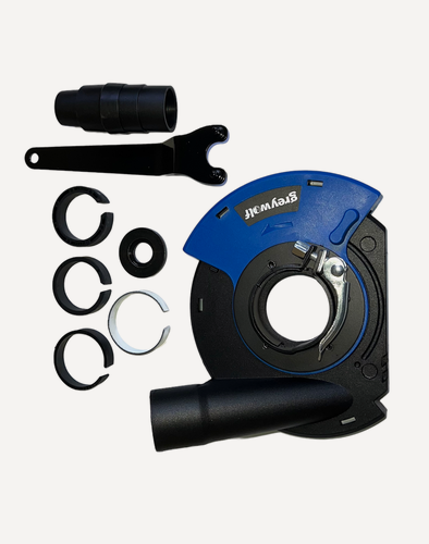 Изображение товара Универсальный пылезащитный кожух для УШМ 125мм GREYWOLF