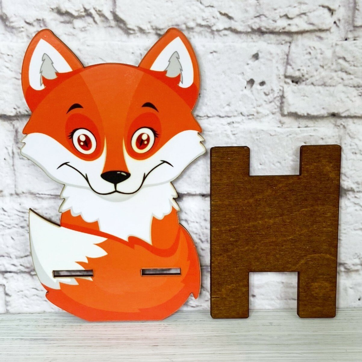 Подставка под телефон «Лисичка», держатель для телефона — фото 1