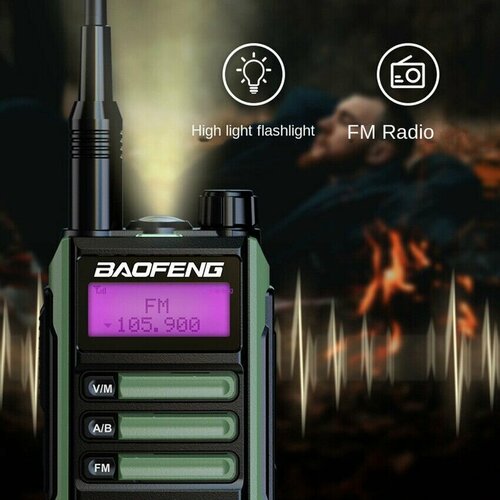 Рация UHFVHF Baofeng UV-16 Plus Зеленая 457400₽