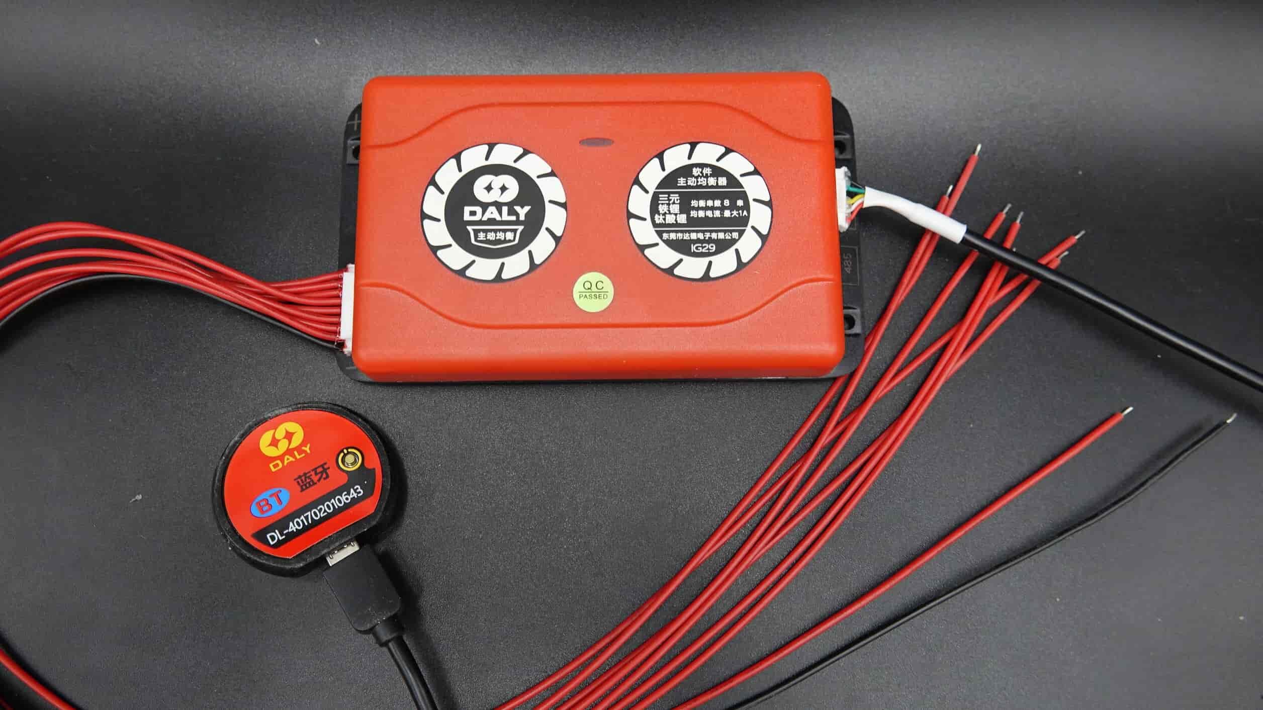 Активный Балансир DALY c Bluetooth универсальный Li-ion, LiFePO4, LTO, 1A для 8S