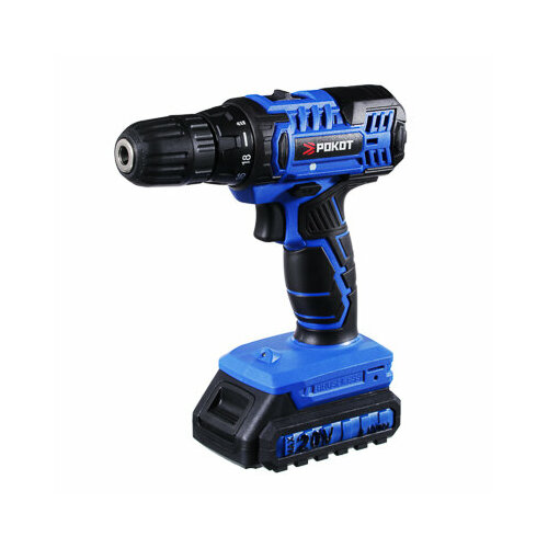 Рокот Дрель шуруповерт аккум ДША-21 21В бесщ 20 Ач 0-4000-1500 об мин LED подсветка кейс 553500₽