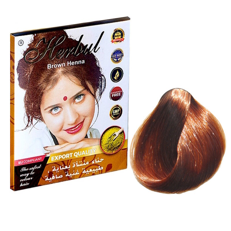 Brown Henna/Индийская хна натуральная, коричневый, 10 г