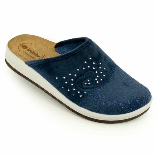 фото Тапочки inblu, размер 36, синий