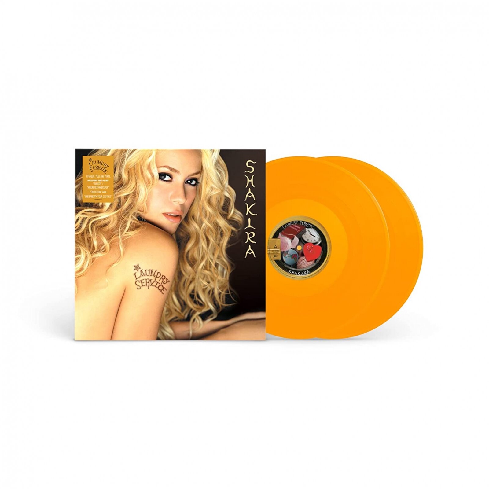 Shakira Shakira - Laundry Service (20th Anniversary) (limited, Colour, 2 LP) Sony - фото №2