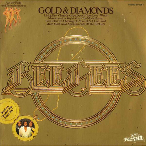 Bee Gees 'Gold & Diamonds' LP/1983/Pop/Germany/Nmint старый винил rso bee gees odessa lp used