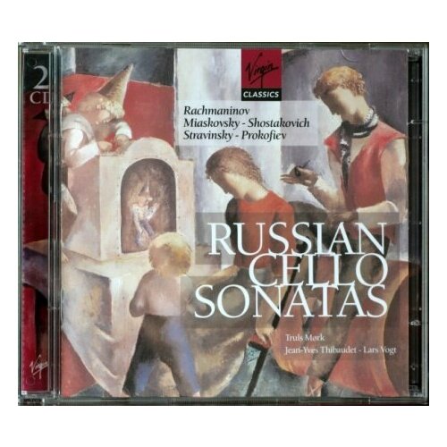 Компакт-Диски, VIRGIN CLASSICS, TRULS MORK/J. Y. THIBAUDET/LARS VOGT - Russian Cello Sonatas (2CD)