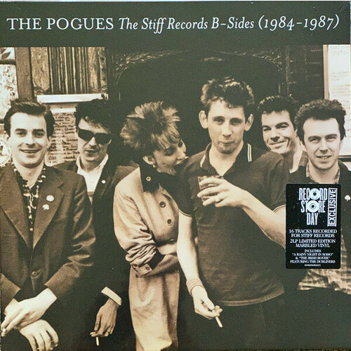 pogues виниловая пластинка pogues best of Виниловая пластинка The Pogues THE STIFF RECORDS B-SIDES - RSD 2023 RELEASE - MARBLED VINYL