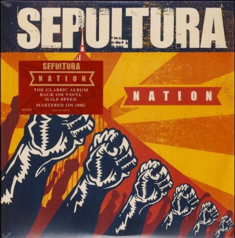 4050538670868, Виниловая пластинка Sepultura, Nation (Half Speed) IAO - фото №1