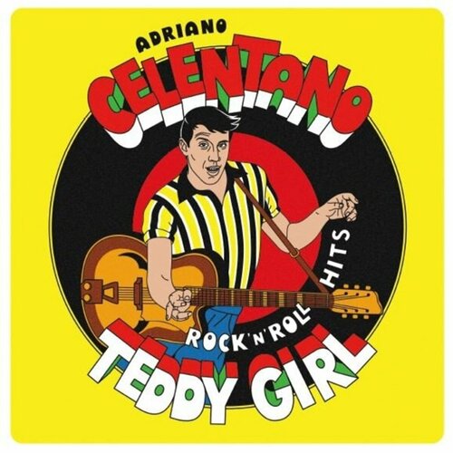 Adriano Celentano Teddy Girl Rock'N'Roll Hits Yellow Vinyl (LP) Warner Music Russia celentano adriano teddy girl rock n roll hits lp спрей для очистки lp с микрофиброй 250мл набор