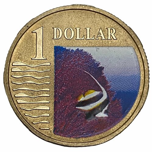 Австралия 1 доллар 2007 г. (Белопёрая кабуба)