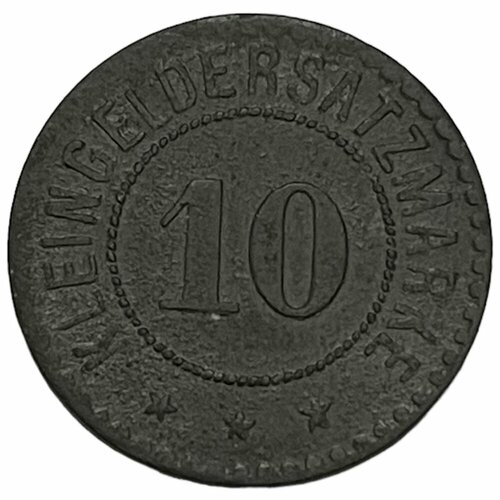 Германия (Германская Империя) Гиссен 10 пфеннигов 1918 г. (Zn) (4)